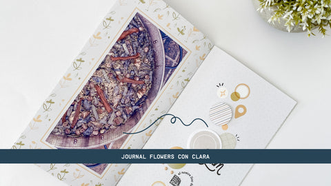 Journal Flowers con Clara