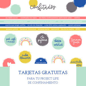 Tarjetas Gratuitas Para Tu Project Life Confinado