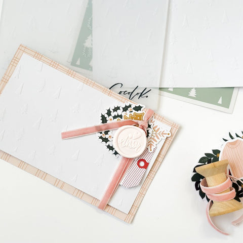 Embossing Trees Folder SPECIAL DELIVERY