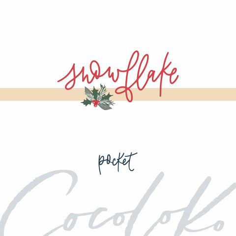 Kit Pocket ed. Navidad - SNOWFLAKE - català - *SENSE SEGELL