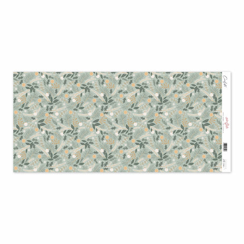 Lienzo 22x50cm Oranges SNOWFLAKE