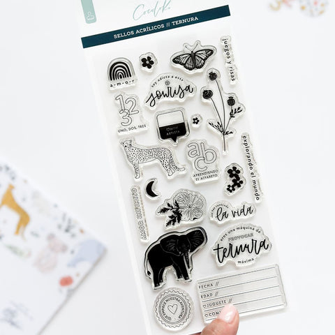 Sellos de Scrapbooking TERNURA