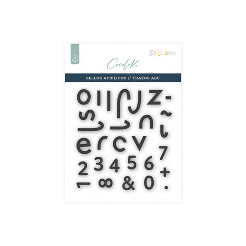 Sellos de Scrapbooking TRAZOS ABC Little One