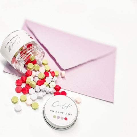 Set de perlas de lacre - Colores Spring