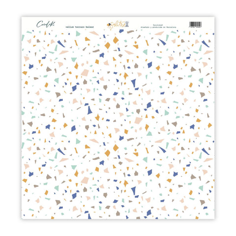 Vellum Terrazo 12"x12" SALITRE