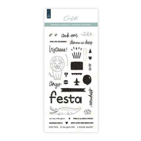 Segells de Scrapbooking Demana un Desig - català