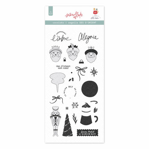 Segells de Scrapbooking 10x21cm DES D'ORIENT - castellano