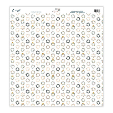 Vellum Corones 12"x12" LLIURAMENT ESPECIAL
