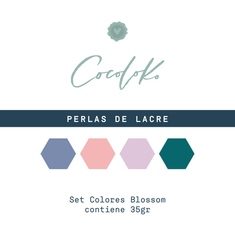 Set de perles de lacre - Colors Blossom