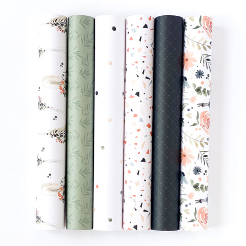 Bloc de 24 papers 12"x12" Amore