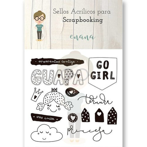 Sellos de Scrapbooking Enana