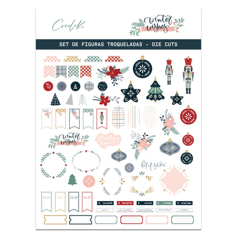 Set de Die Cuts - ESP - WINTER WISHES