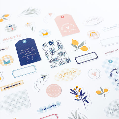 Set de Die Cuts Palabras Picnic