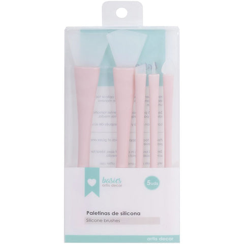 Set de Paletines de Silicona Rosa