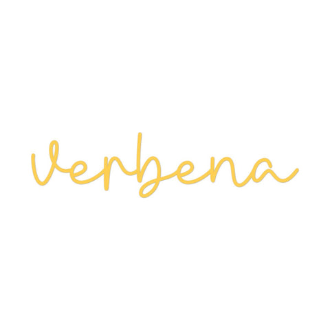Methacrylate Word "Verbena"