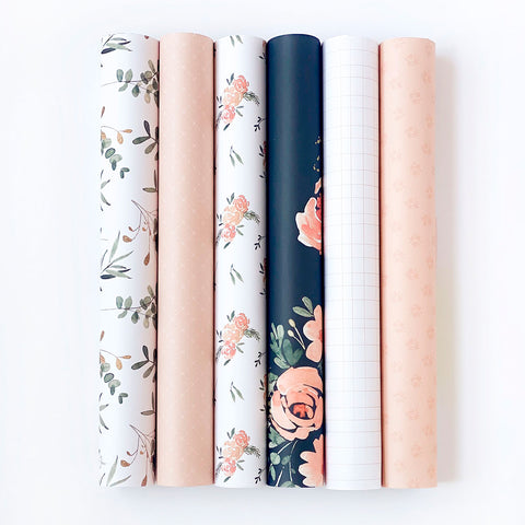 Bloc de 24 papers 12"x12" Amore