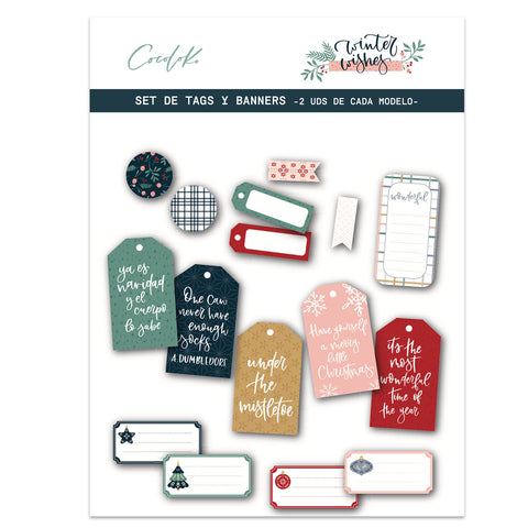 Set de Tags per a regals WINTER WISHES