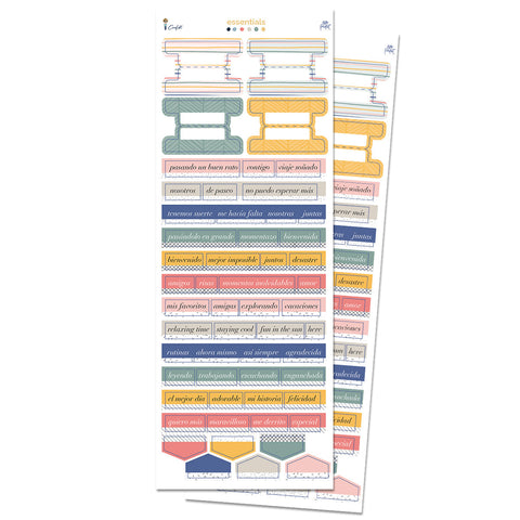 Set Adhesivos SENTIMIENTOS Basics