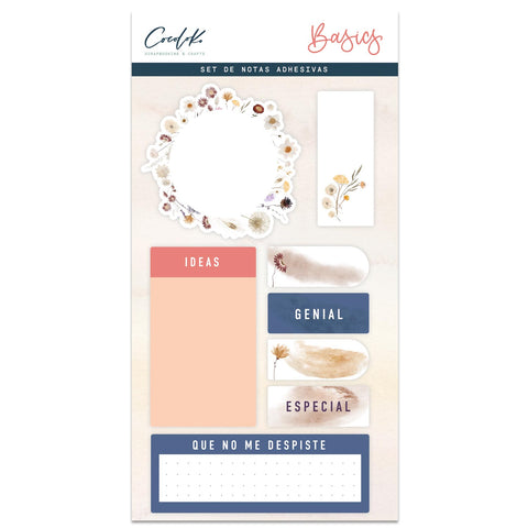 Set Notes Adhesives PEONY