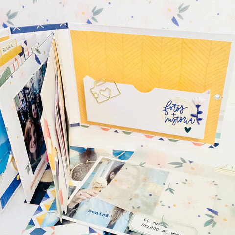 Curs Online · Mini Àlbum Alegria amb Eliana CreativaenPerspectiva