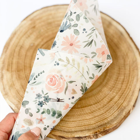 Vellum Flors 12"x12" AMORE