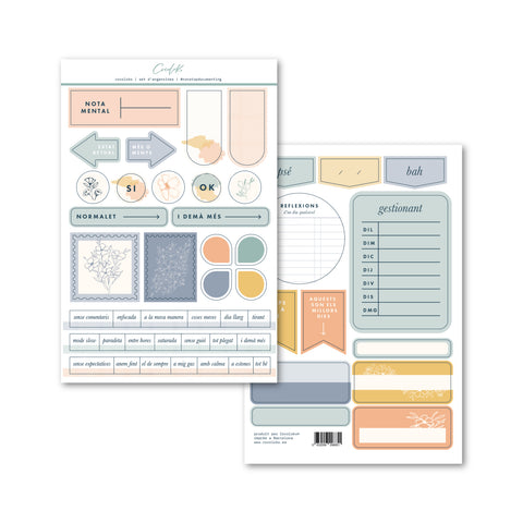 Set de Stickers CAT essentials