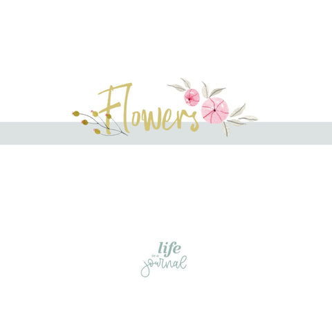 Kit Life in a Journal FLOWERS · Trimestre #2 2024