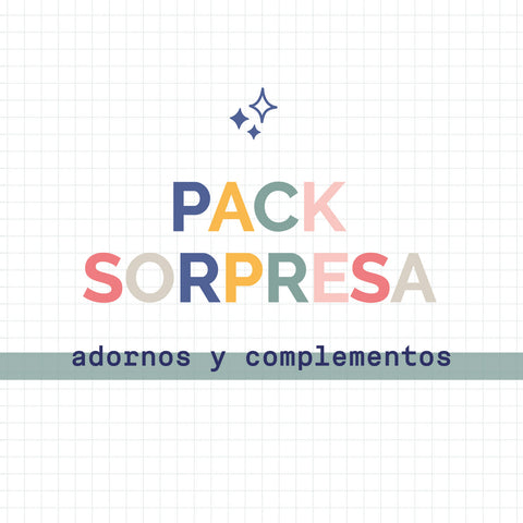 Pack Sorpresa 2023 ed. Adornos y Complementos