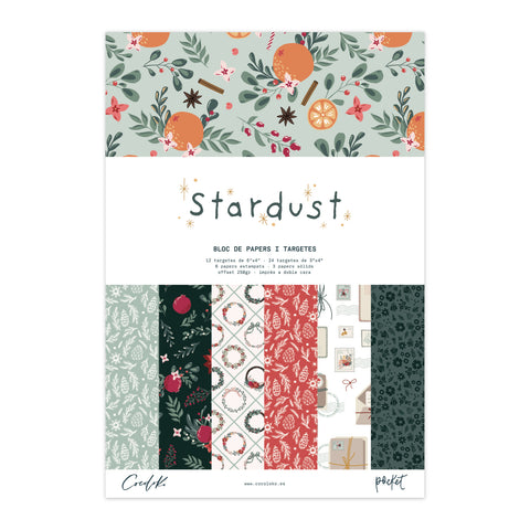 Bloc de Tarjetas Pocket 6x8" CATALÀ Stardust