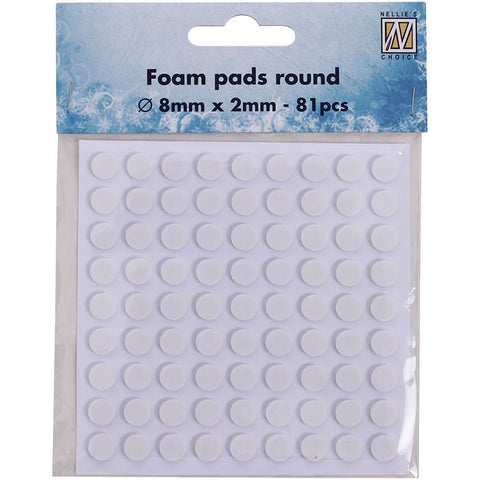 8mm Round Adhesive Pad Set
