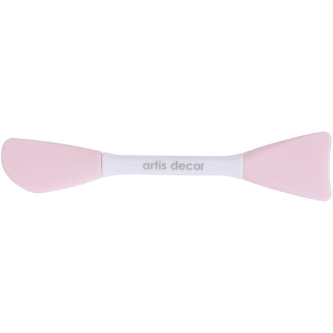 Pink double silicone brush