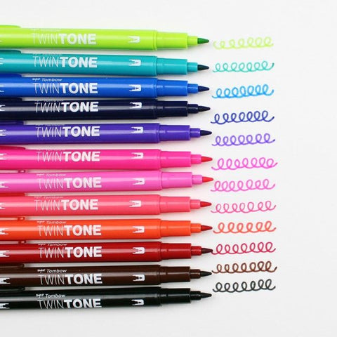 Tombow Twin Tone Glossy Markers